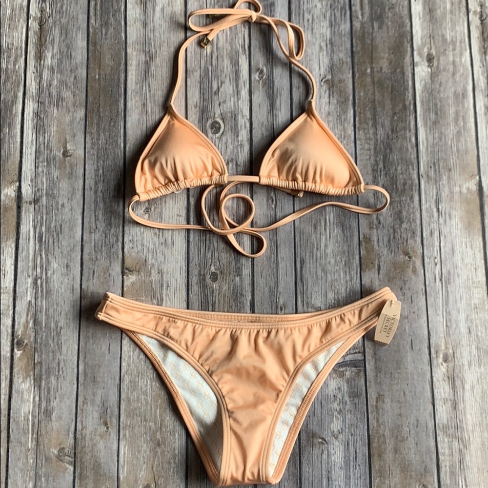 Victoria's Secret Peach Cheeky Bikini size XS/S